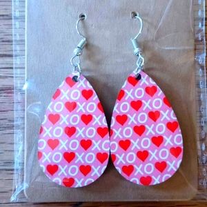 XO Valentines Sublimation Earrings